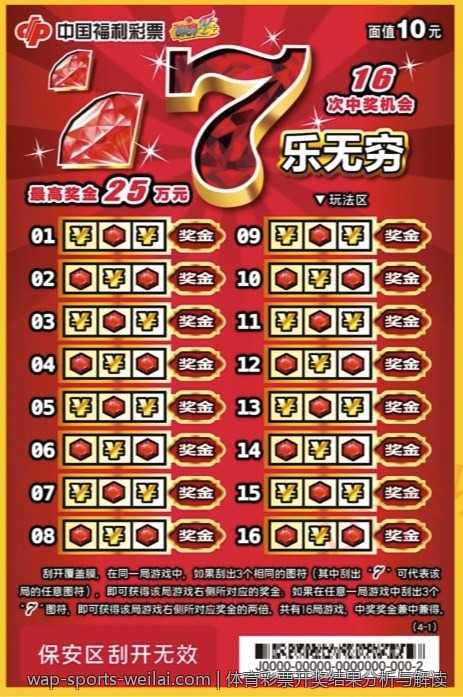 体育彩票开奖结果分析与解读