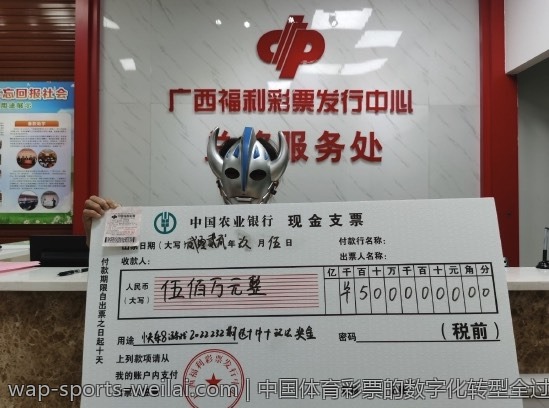 中国体育彩票的数字化转型全过程